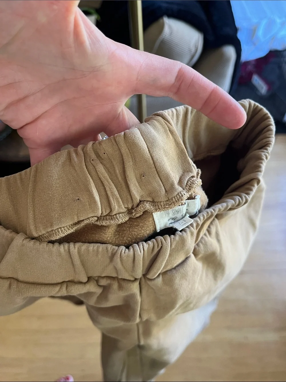 The Simple Folk Wide Leg Pants 7/8 - Picture 3 of 5
